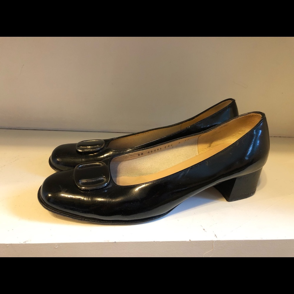 Salvatore Ferragamo Black Pumps